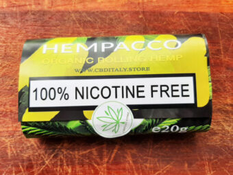 cbditaly HEMPACCO alternative to tobacco 100% nicotine free